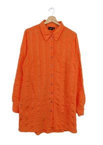 ZIZZI Blusa taglie forti Donna, Taglia 36, arancione chiaro