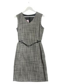 Blacky Dress Vestito di lana Donna, Taglia 38, grigio chiaro