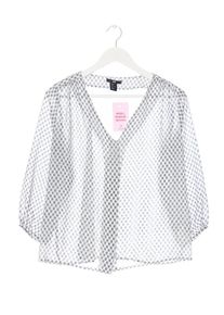 H&M H&M Camicia blusa Donna, Taglia 36, bianco, Poliestere