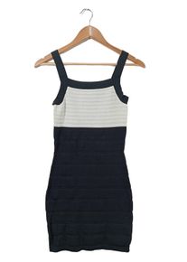 Mango Basics Abito scamiciato Donna, Taglia 36, blu