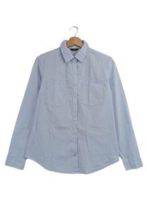 OVS Camicia a maniche lunghe Donna, Taglia 36, blu