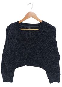 Urban Outfitters Maglia cropped Donna, Taglia 34, blu