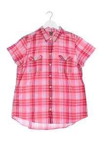 Eddie Bauer Camicia a maniche corte Donna, Taglia 40, rosa
