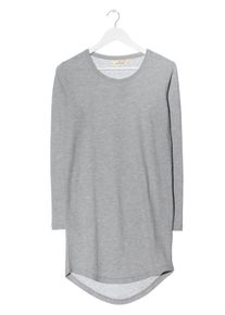 Basic Apparel Abito di maglia Donna, Taglia 36, grigio chiaro