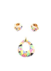 Kay Jewelers Set di gioielli Donna, One Size, oro
