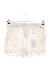 Pepe Jeans Shorts Donna, Taglia 36, bianco sporco, Cotone