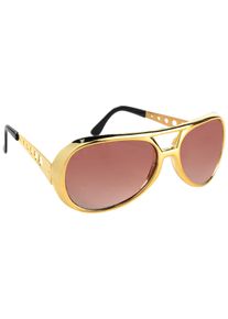 Amscan Golden Glasses - Kongen af Rock Glasses