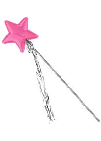 Widmann Baguette de fée avec étoile rose