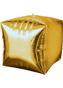 Amscan Cube balloon in gold