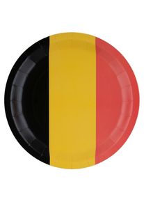 Funny Assiette 8 pays Belgique 23cm