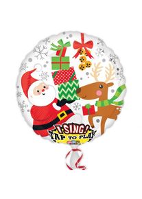 Amscan Ballon de Noël chantant
