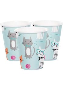 8 gobelets à chat 255 ml