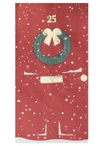 Ginger Ray 16 country house Christmas napkins 16.5 x 8cm