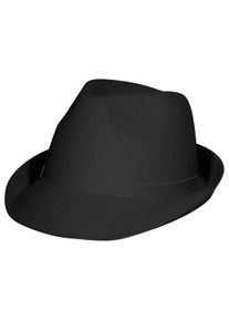 Folat Czarny kapelusz fedora Benny