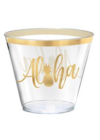 Amscan 30 tasses Aloha Island 266 ml