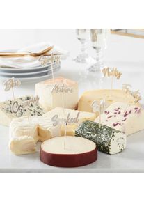 Ginger Ray 8 brochettes Cheese Note 8cm