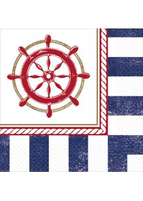 Amscan 16 maritime summer napkins 25cm