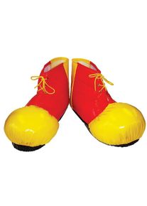 Bristol Couvre-chaussures clown XXL rouge-jaune