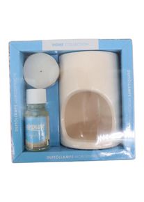 AIRPURE Duftlampe Beige Keramik Minimalistisch Uni mit Duftöl & Teelicht