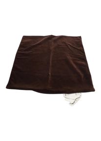 IKEA Dekokissen Bezug Baumwolle Braun Modern Skandi 48x49cm Uni