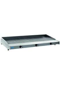 Plancha électrique Saro WOW Grill 1200 rainurée - à poser| Professionnel | HoReCa | CHR