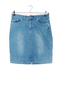 Country Romantic Falda vaqueras Mujeres, Talla 38, azul