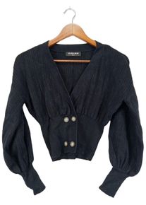 Fashion Union Jersey de punto Mujeres, Talla 34, azul