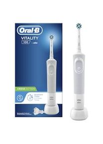Oral-B Vitality 100 CrossAction Adulto Cepillo dental oscilante Blanco
