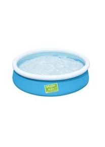 Bestway Piscina gonfiabile per bambini My First Fast Set Pool, PVC/poliestere, Ø152 x 38 cm, 477 L, blu/bianco