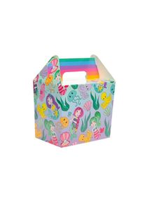 1 Stück Große Geschenk Box Meerjungfrau aus Karton
