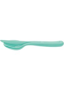Koziol Kozio Klikk Pocket Besteckset, 3-teilig, sweet green
