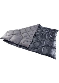 Nordisk Kiby Reisedecke, 200x140cm, grau/schwarz