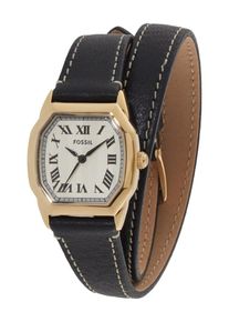Fossil Analoguhr 'Harlow' Damen gold / schwarz Größe One Size
