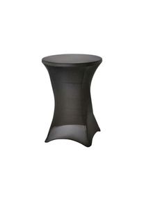 Stretchhusse F&uuml;r Stehtische Von Ca. &Oslash; 80 Mm, Schwarz