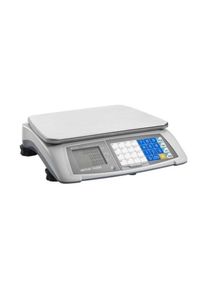 Verkaufswaage, Kapazität 15 Kg, Teilung 5 G, Abmessung 351 X 359 X 111 Mm