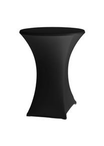 Hendi Stehtischhusse Ø700-850mm in schwarz
