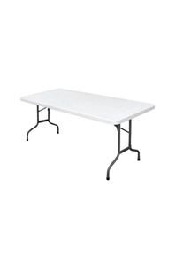 Bolero Klapptisch Rechteckig Weiß 182,7Cm