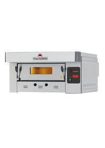 KBS Gas Pizzaofen für 4 Pizzen ø30cm 12,0 kW 960 x1050 x520 mm Schamottstein