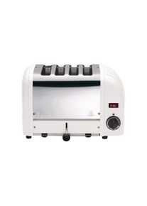 Dualit Toaster 40355 Wei&szlig;, 4 Schlitze