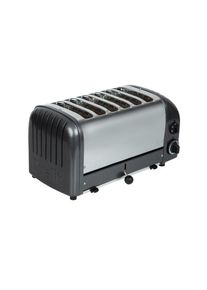 Dualit Toaster 60156, Grau, 6 Schlitze