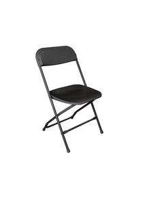 Bolero Klappstuhl Schwarz,10 Stück