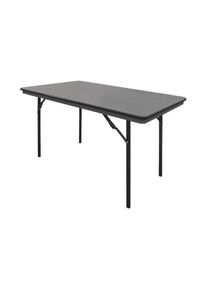 Bolero Klapptisch Rechteck, Grau 122Cm