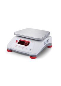Wasserdichte Premium-Waage, Kapazität 6 kg, Teilung 2 g, 256x280x121 mm (BxTxH)