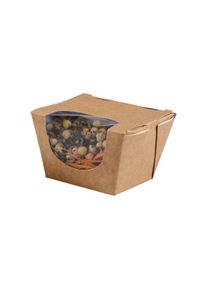 Colpac Zest Kompostierbare Kraft Salatboxen 900Ml (250 Stück)