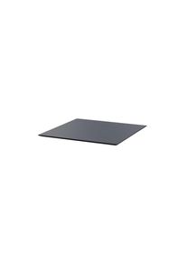 Essentials Infinity Tripod Terrassentisch Sand frame + Schwarz HPL 70x70 cm