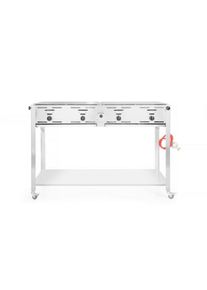 Hendi Großer Gasgrill Quattro für Propangas, 22 kWh