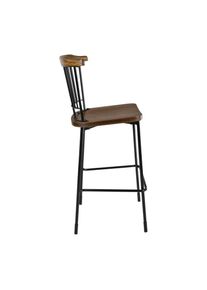 Bolero Scandi Hohe Hocker Schwarz 2Er-Pack (2 Stück)