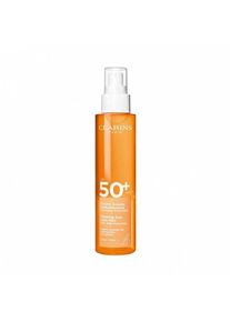 Clarins Solare Sonnencreme Sun Care Brume Solaire Embellisante Corps SPF 50+ Protectie Solara 150 ml