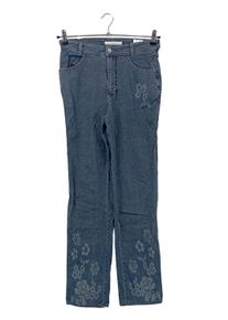 MAC Jeansy z wysokim stanem Damski, Rozmiar 38, niebieski