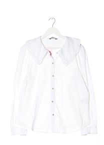 M&S Collection Bluzka z długim rękawem Damski, Rozmiar 40, biały, Bawełna